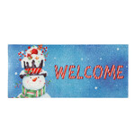 Evergreen Christmas Snowman Textured Switch Mat