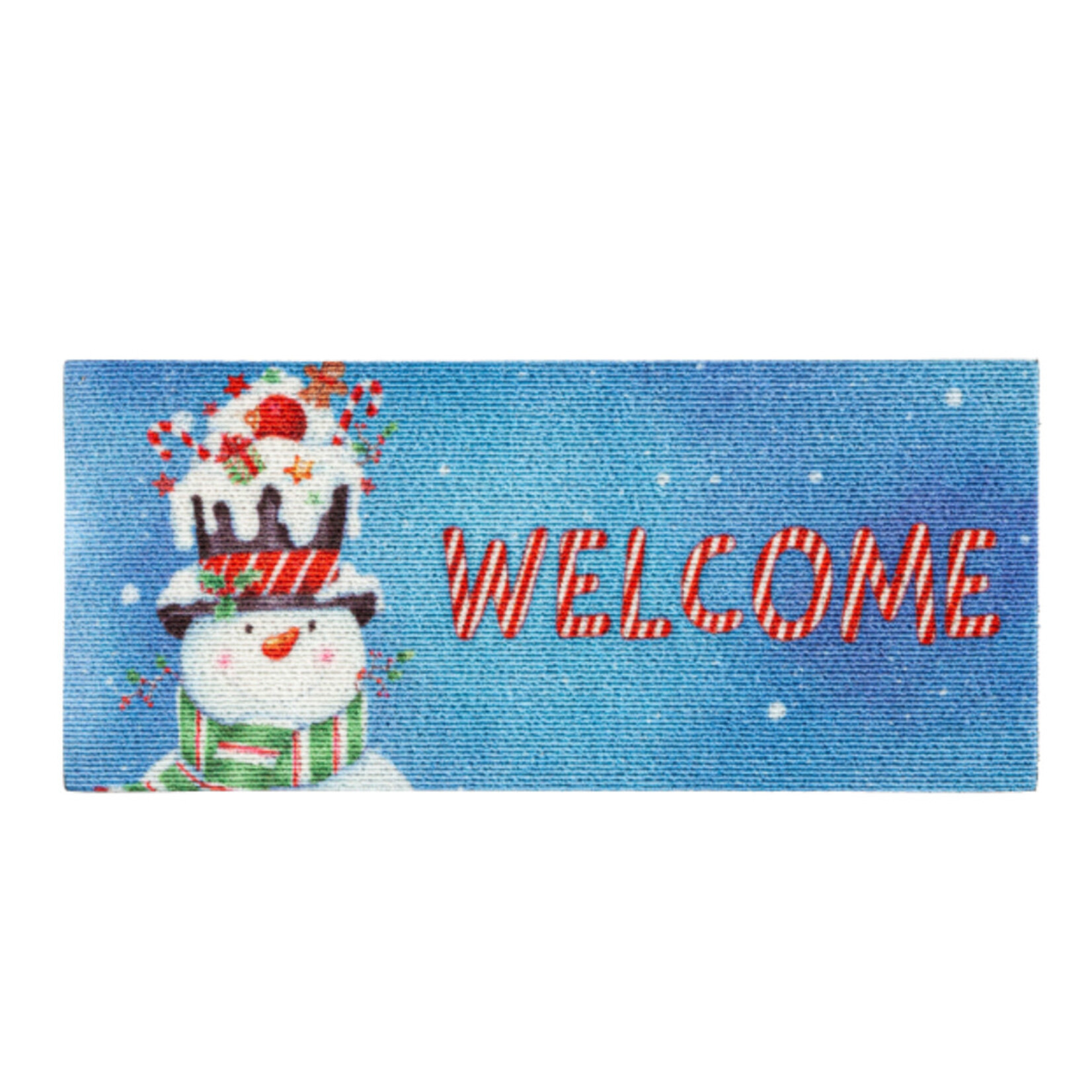 Evergreen Christmas Snowman Textured Switch Mat