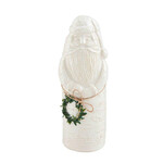 Mudpie Mudpie White Ceramic Santa Small