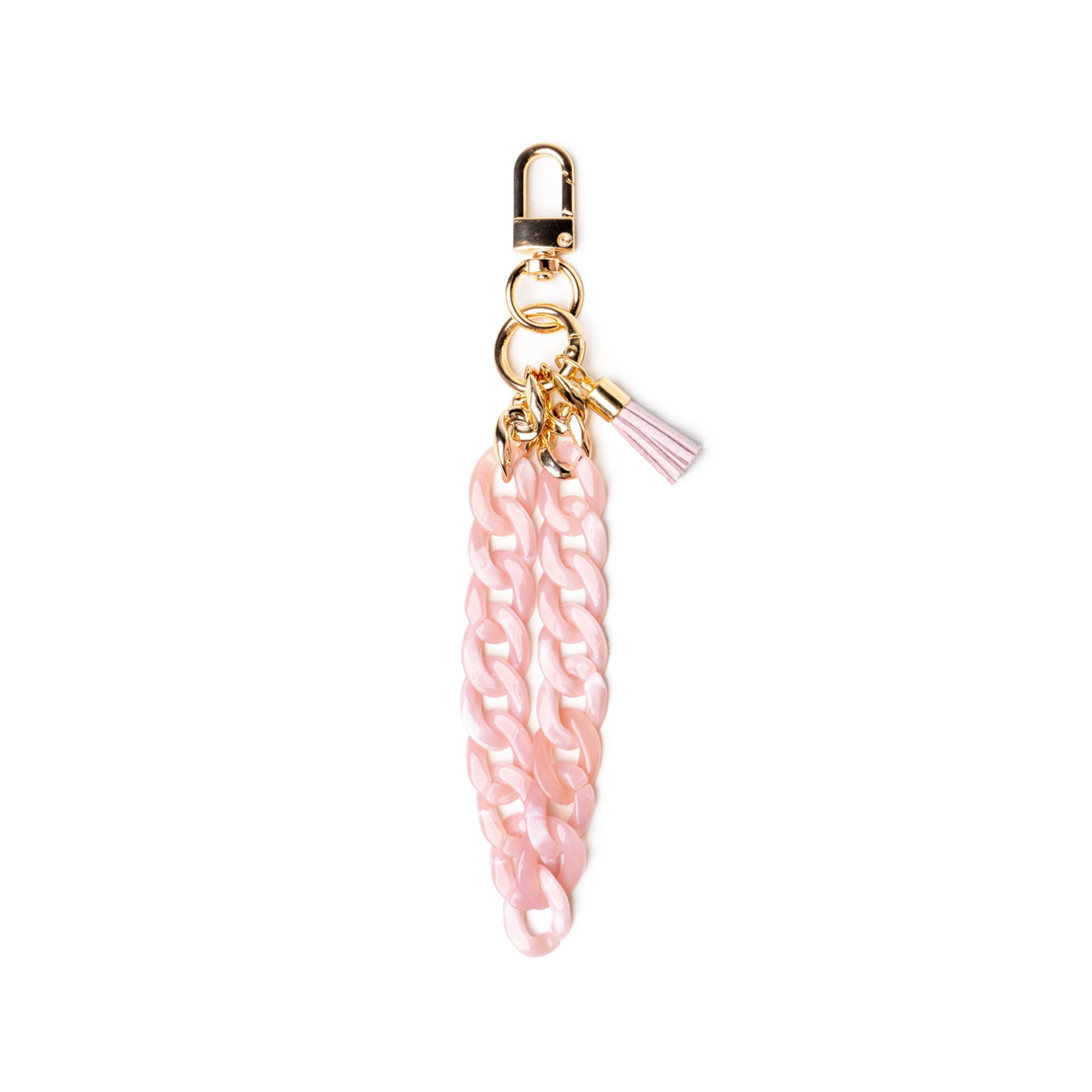 Crush Crush Keep It Together Wristlet Keychain Pink