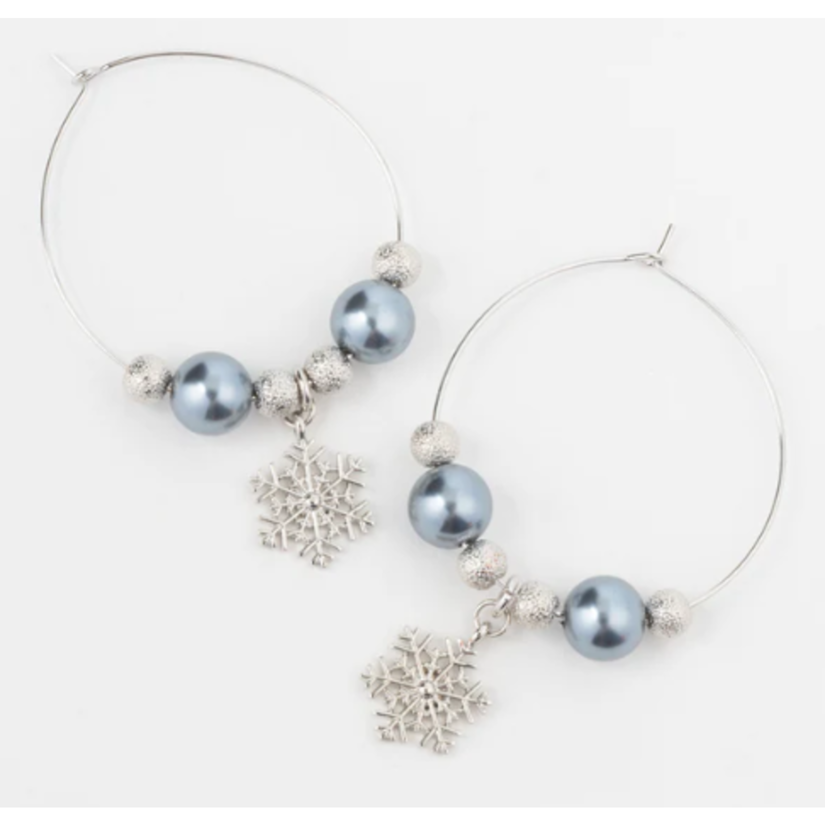 Howards Howards Holiday Snowflake Charm Earrings