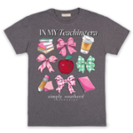 Simply Southern Simply Southern Teach Iron Heather T-Shirt
