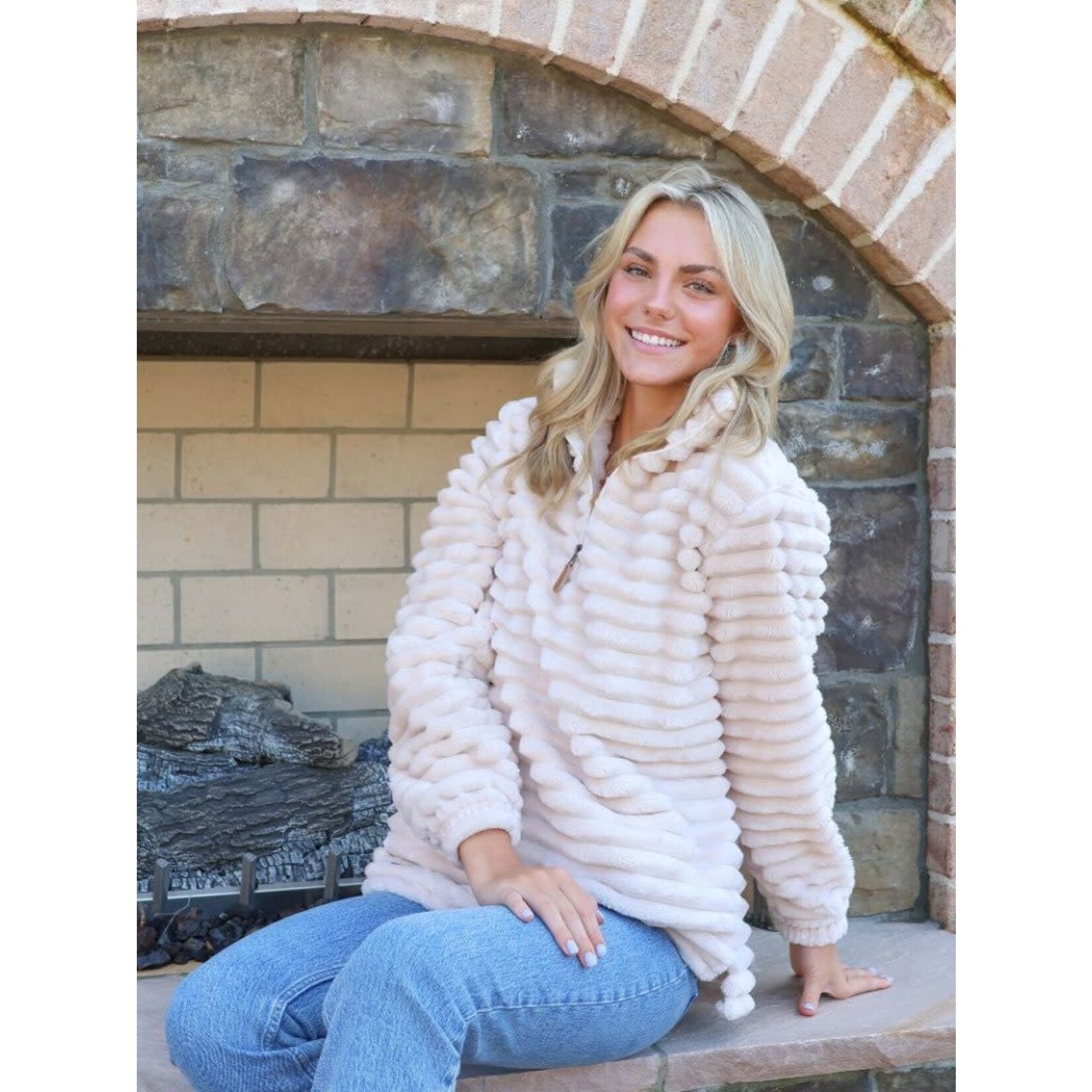 Simply Southern Simply Southern Pullover Luxe Snow