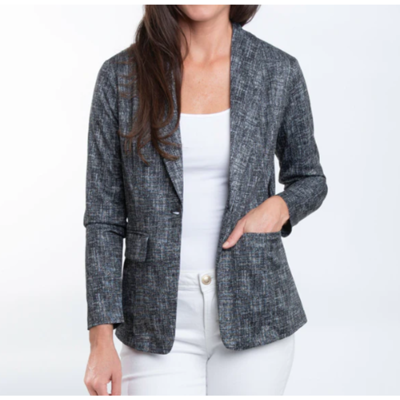 Elsie & Zoey Elsie & Zoey Gemma Stretch Blazer