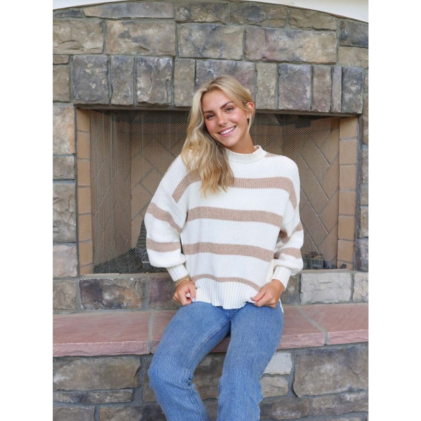 Simply Southern Simply Southern Sweater Sandy Desert