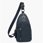 Jen & Co Jen & Co Nikki Sling Crossbody Navy M2342