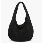 Jen & Co Jen & Co Katherine Round Hobo Black M2573
