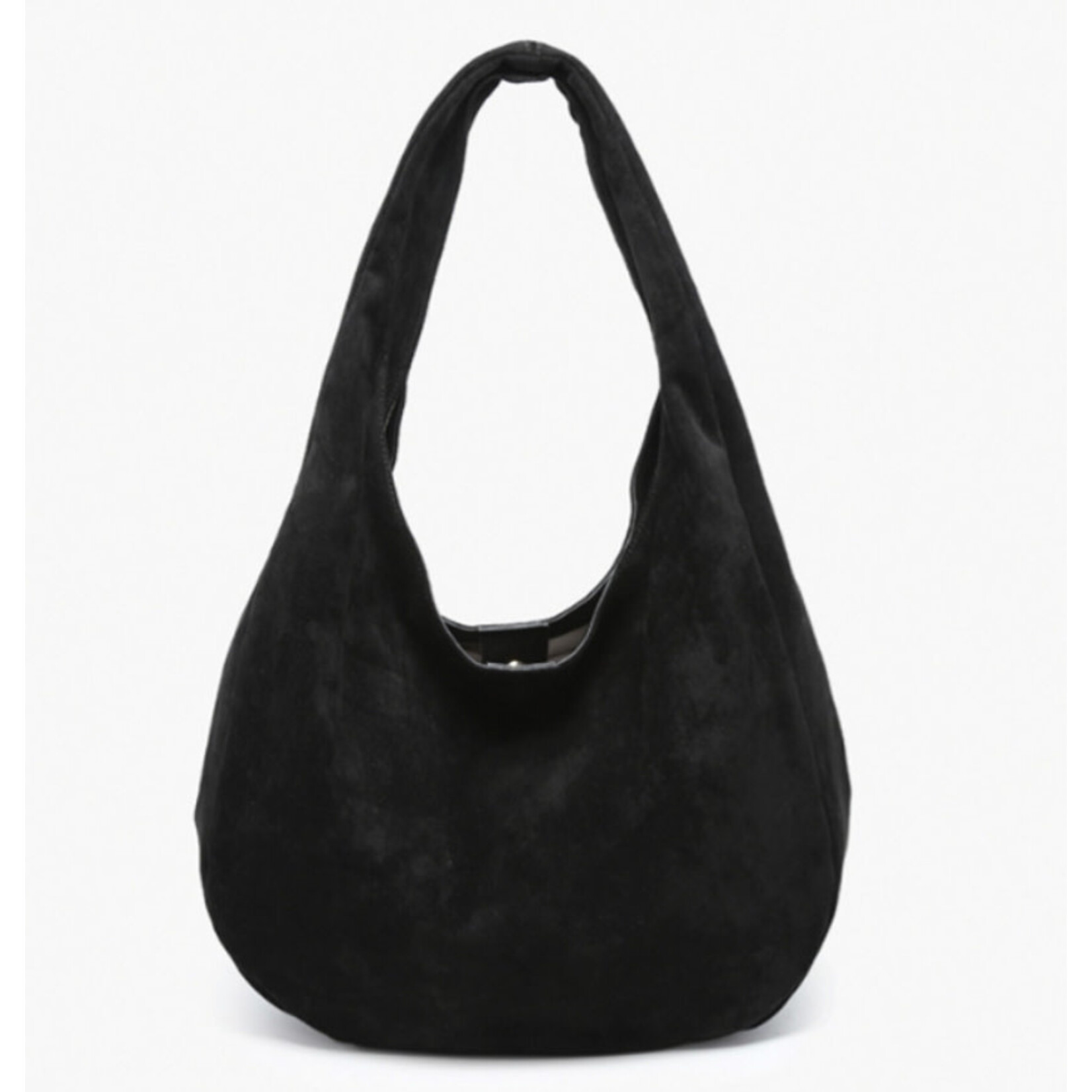 Jen & Co Jen & Co Katherine Round Hobo Black M2573