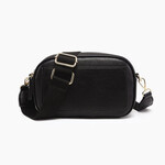 Jen & Co Jen & Co Sky Dual Zip Crossbody Black M2531