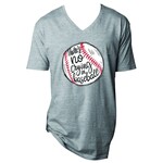 Jane Marie Jane Marie There's No Crying in Baseball V Neck