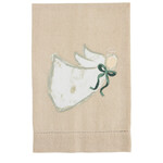 Mudpie White Angel Painted  Towel