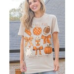 Simply Southern Simply Southern Short Sleeve Pie Oat Heather