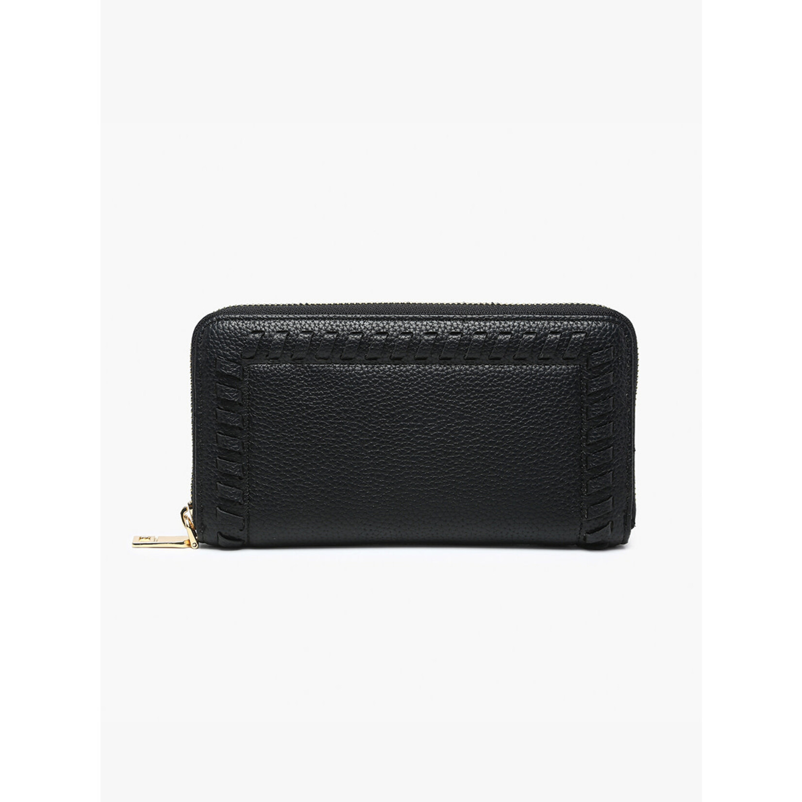 Jen & Co Jen & Co Nora Whipstitch Wallet Black WL2595