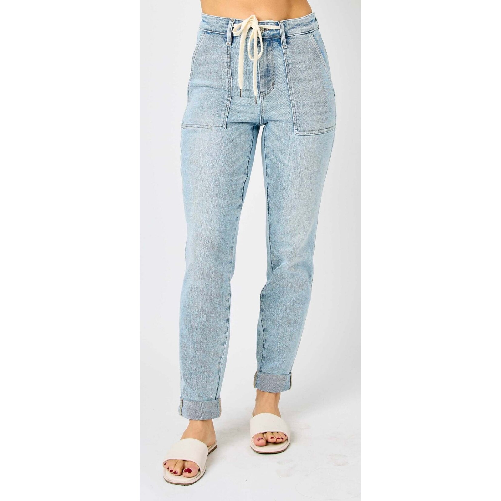 Judy Blue Judy Blue HW Vintage Double Cuff Jogger 88691