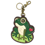 Chala Chala 806 Key Fob/Coin Purse Lily Frog