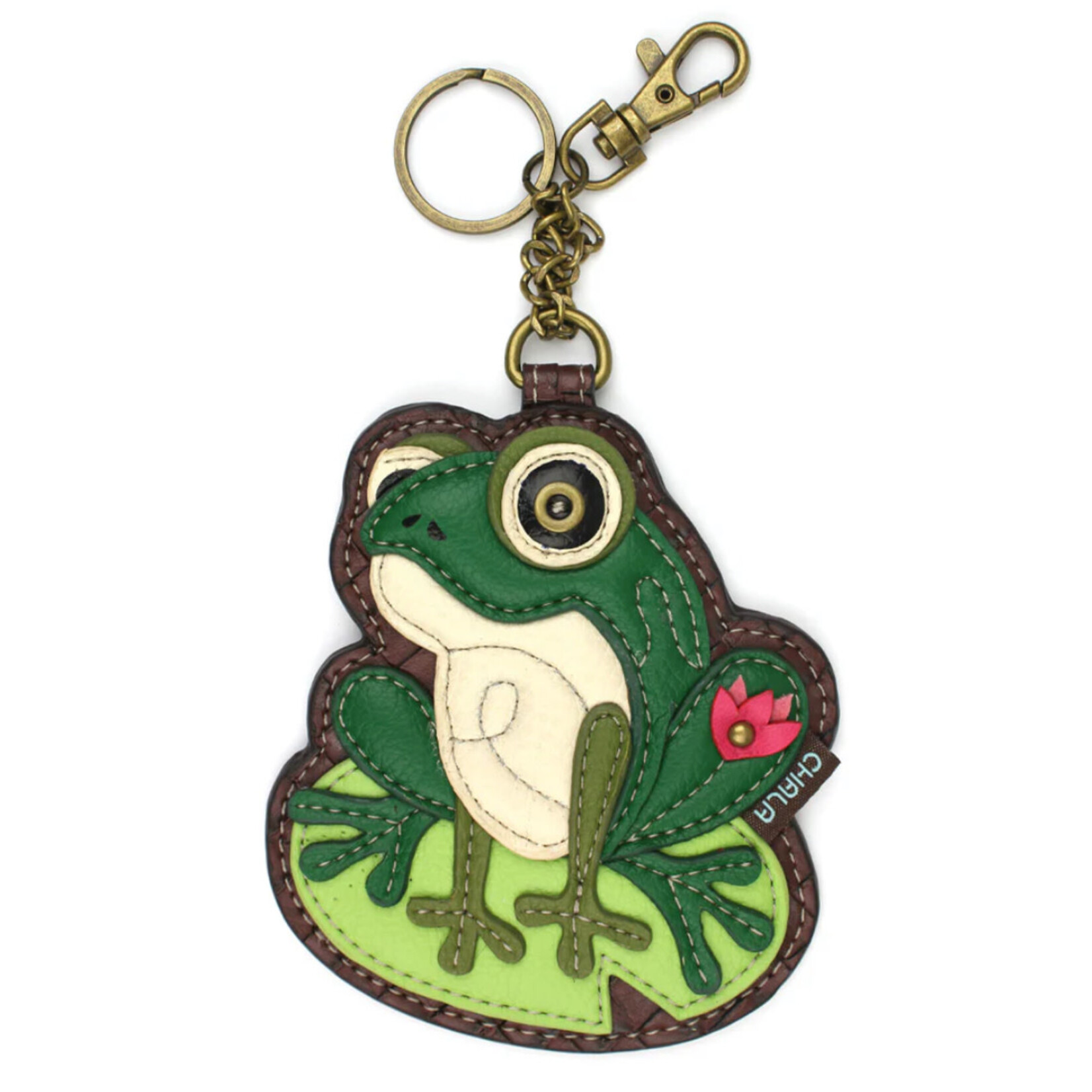 Chala Chala 806 Key Fob/Coin Purse Lily Frog