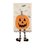 Mudpie Mudpie Dangle Leg Towel Pumpkin