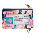 Simply Southern Simply Southern Zip Wallet Pink Bloom
