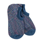 World's Softest World’s Softest Socks Check No Show Denim Multi
