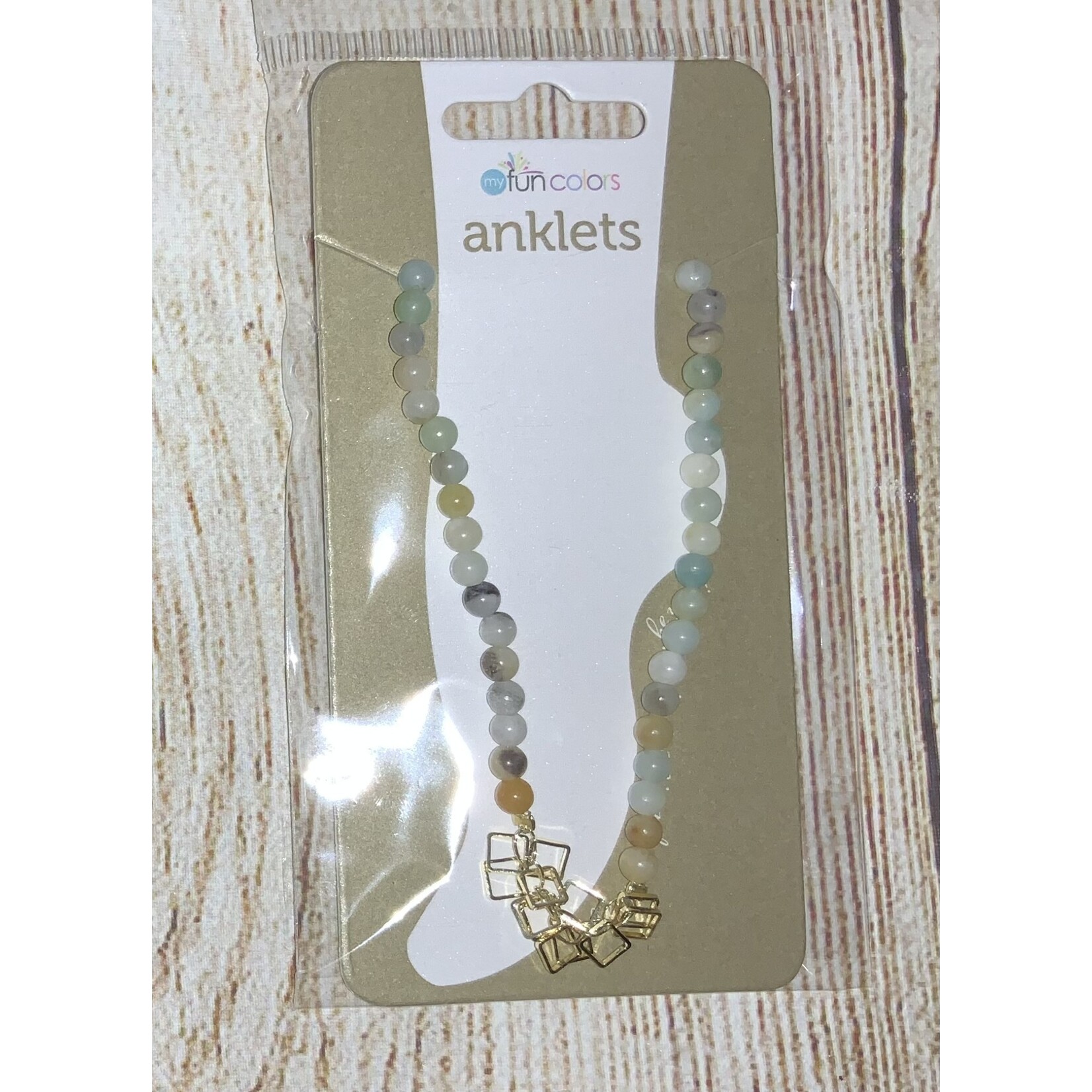 My Fun Colors My Fun Colors Amazonite Anklet