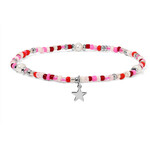 My Fun Colors My Fun Colors Flamingo Seed Bead & Pearl Anklet