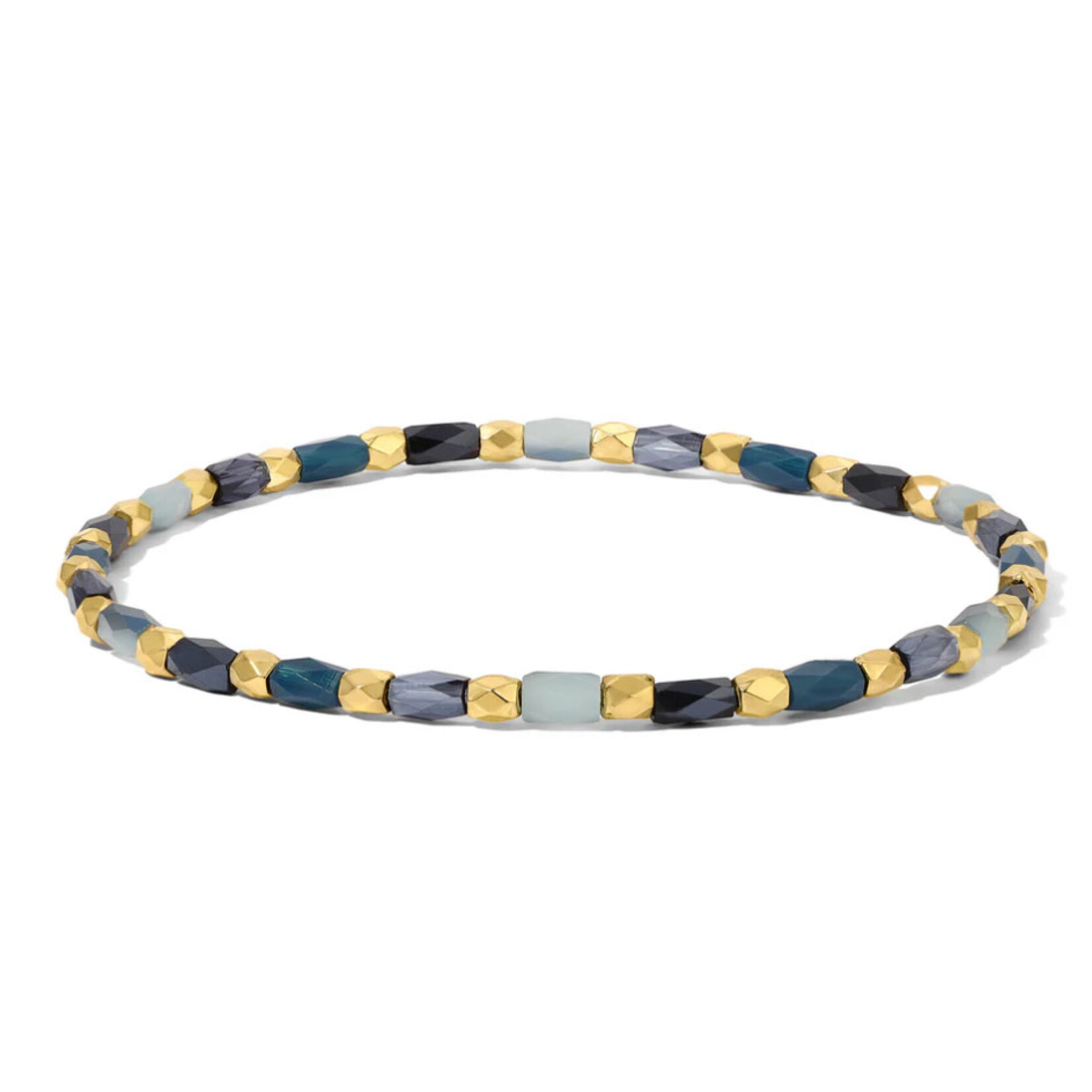 My Fun Colors My Fun Colors Stretch Bracelet Navy Blue