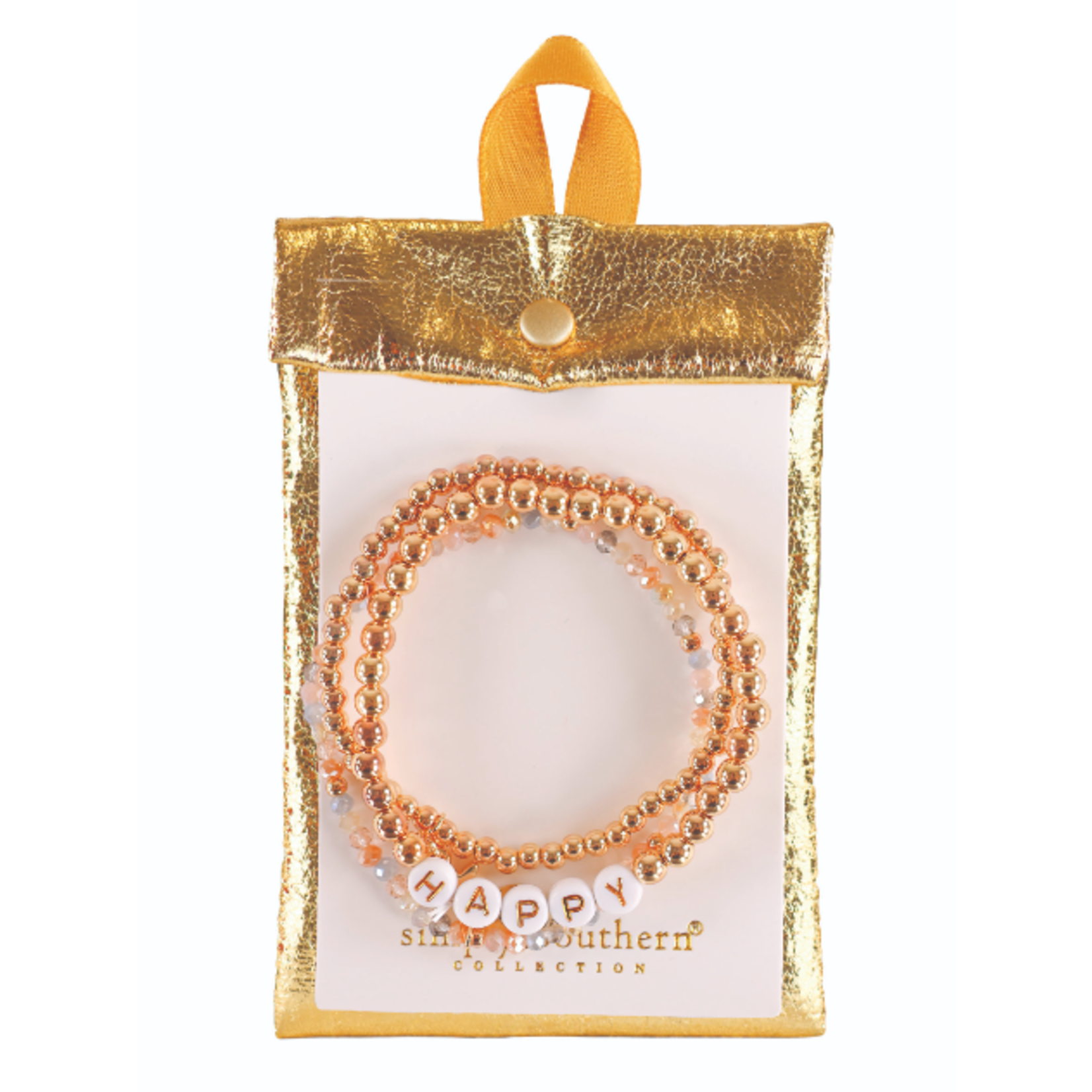 Simply Southern Simply Southern Happy Bracelet Set of 3
