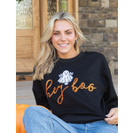 Simply Southern Simply Southern Sequin Crewneck Ghost