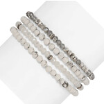 My Fun Colors My Fun Colors Spiritual Gemstone Bracelet White Turquoise