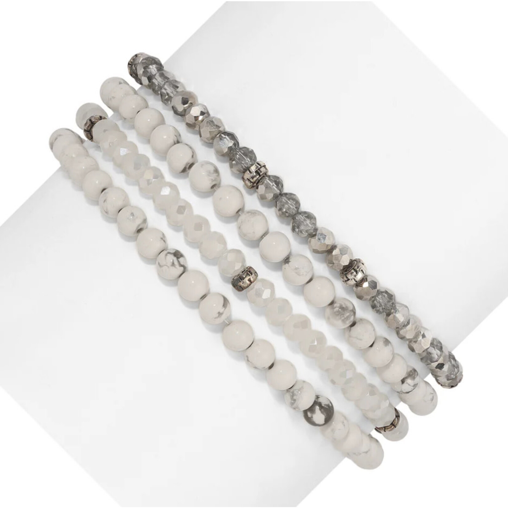 My Fun Colors My Fun Colors Spiritual Gemstone Bracelet White Turquoise