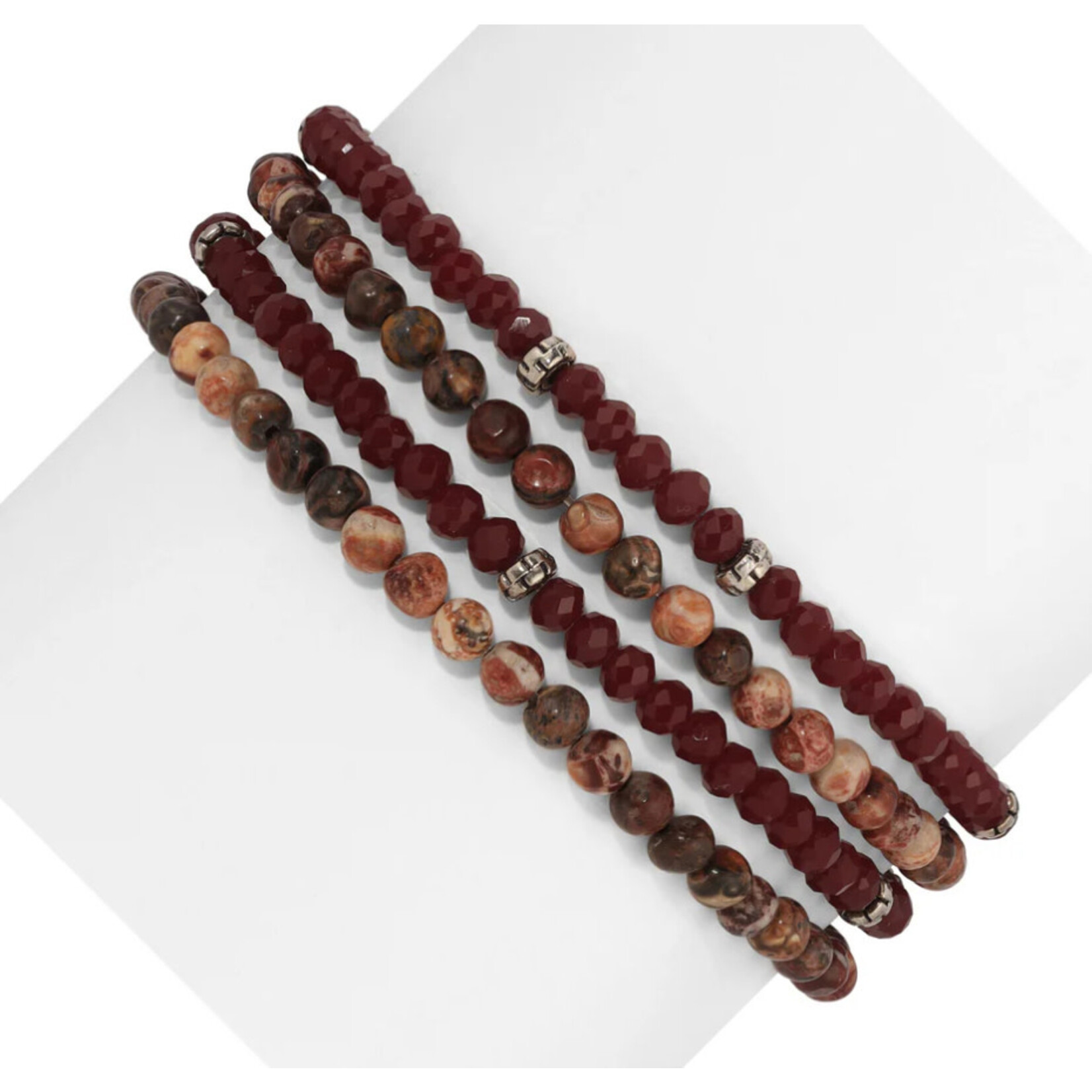 My Fun Colors My Fun Colors Leopard Skin Spiritual Gemstone Bracelet