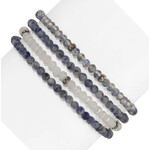My Fun Colors My Fun Colors Spiritual Gemstone Bracelet Denim Sodalite