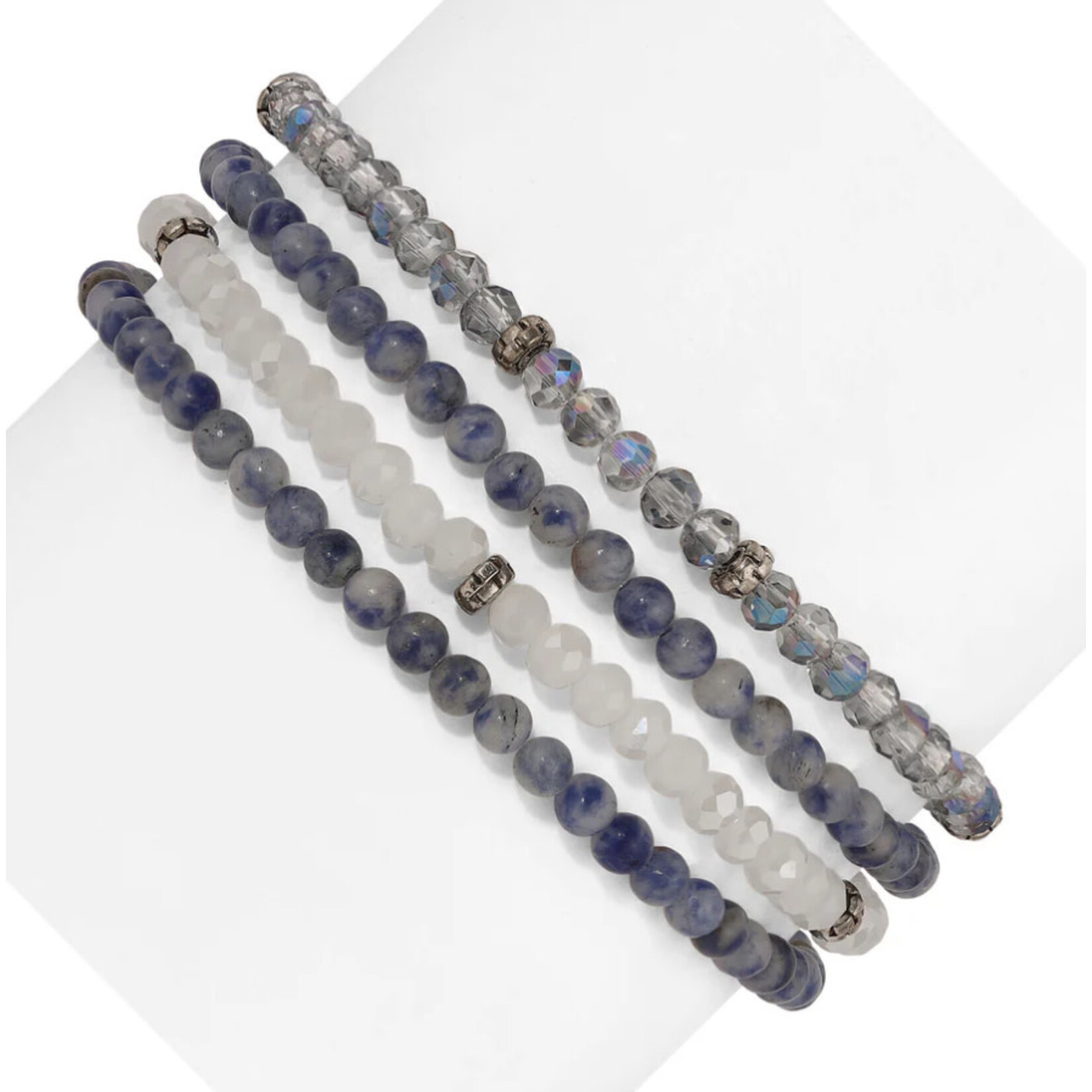 My Fun Colors My Fun Colors Spiritual Gemstone Bracelet Denim Sodalite