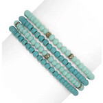 My Fun Colors My Fun Colors Spiritual Gemstone Bracelet Turquoise Howlite