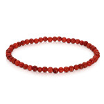 My Fun Colors My Fun Colors Mini Gemstone Bracelet Red Bamboo Coral