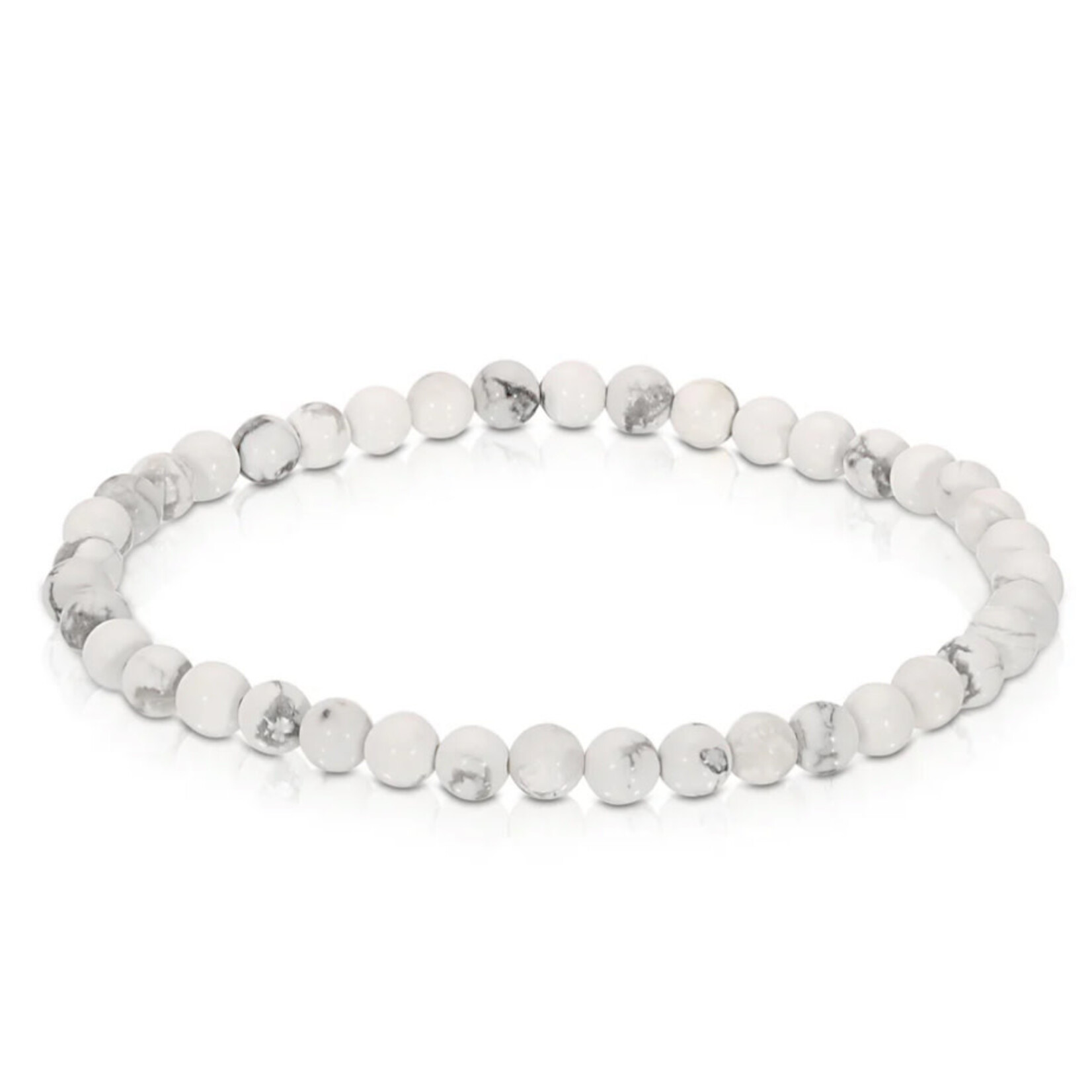 My Fun Colors My Fun Colors Mini Gemstone Bracelet White Turquoise Howlite