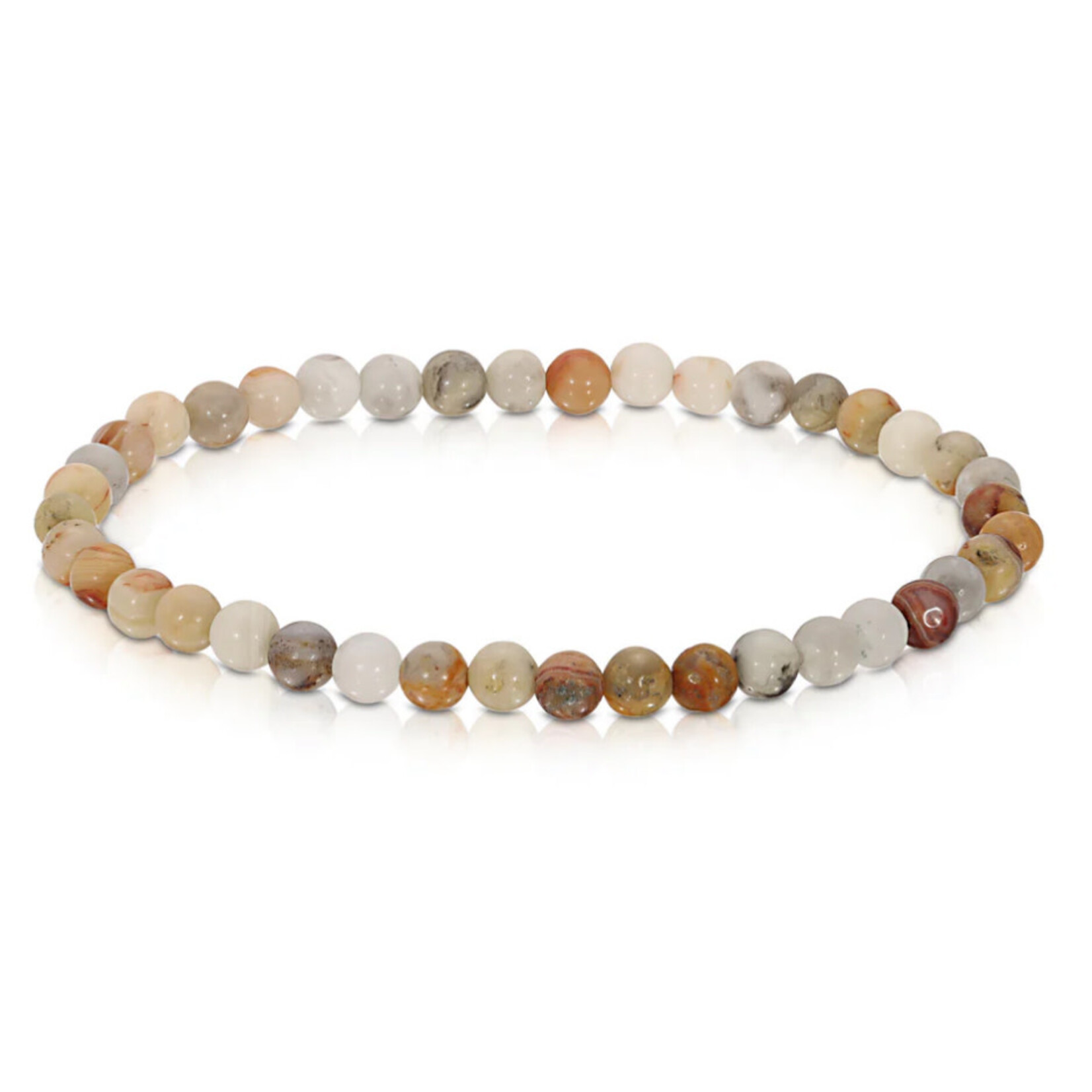 My Fun Colors My Fun Colors Mini Gemstone Bracelet Crazy Lace Agate