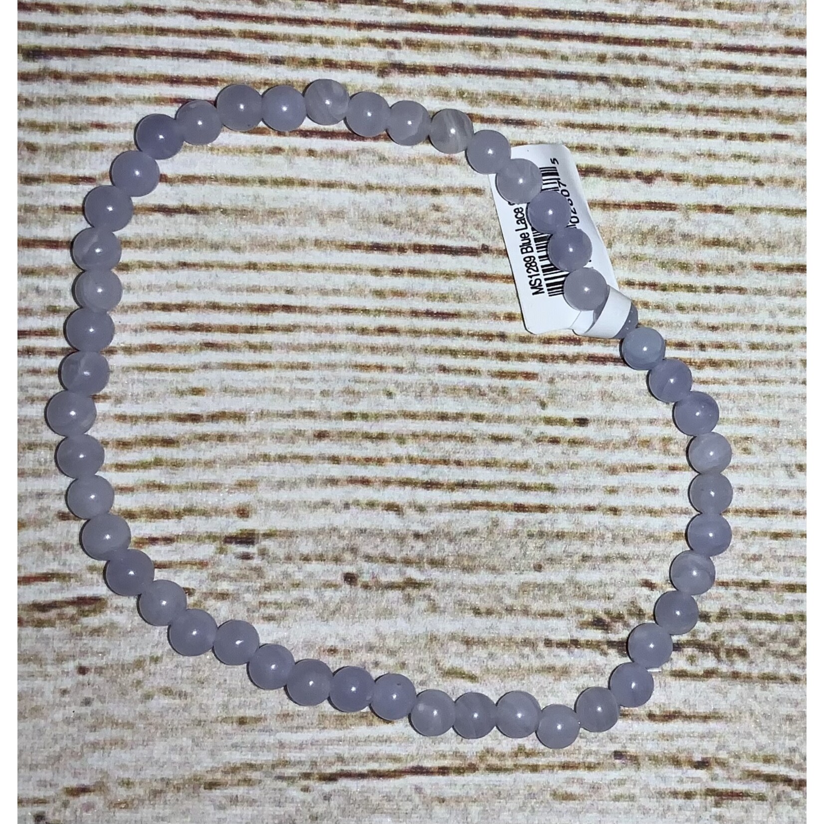 My Fun Colors My Fun Colors Mini Gemstone Bracelet Blue Lace Stone