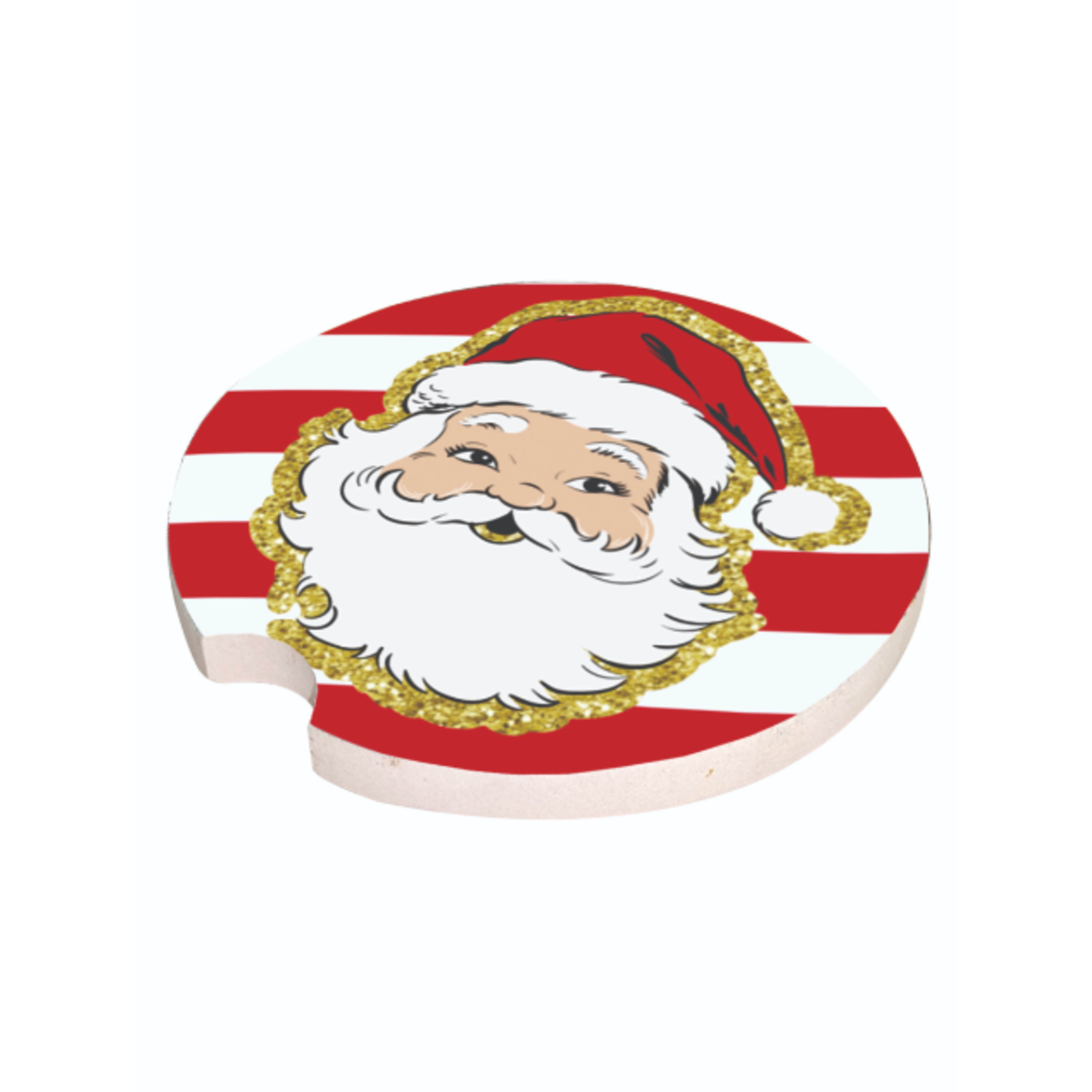 Simply Southern Simply Southern Holiday Car Coaster Santa