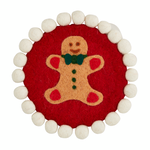 Mudpie Mudpie Pom Trivet Gingerbread