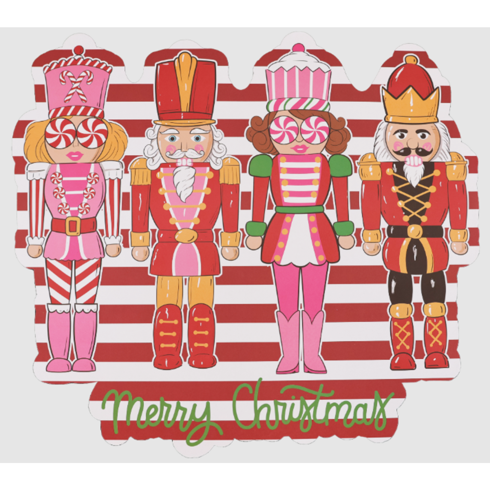 Simply Southern Simply Southern Holiday Placemat Nutcracker Set of 12