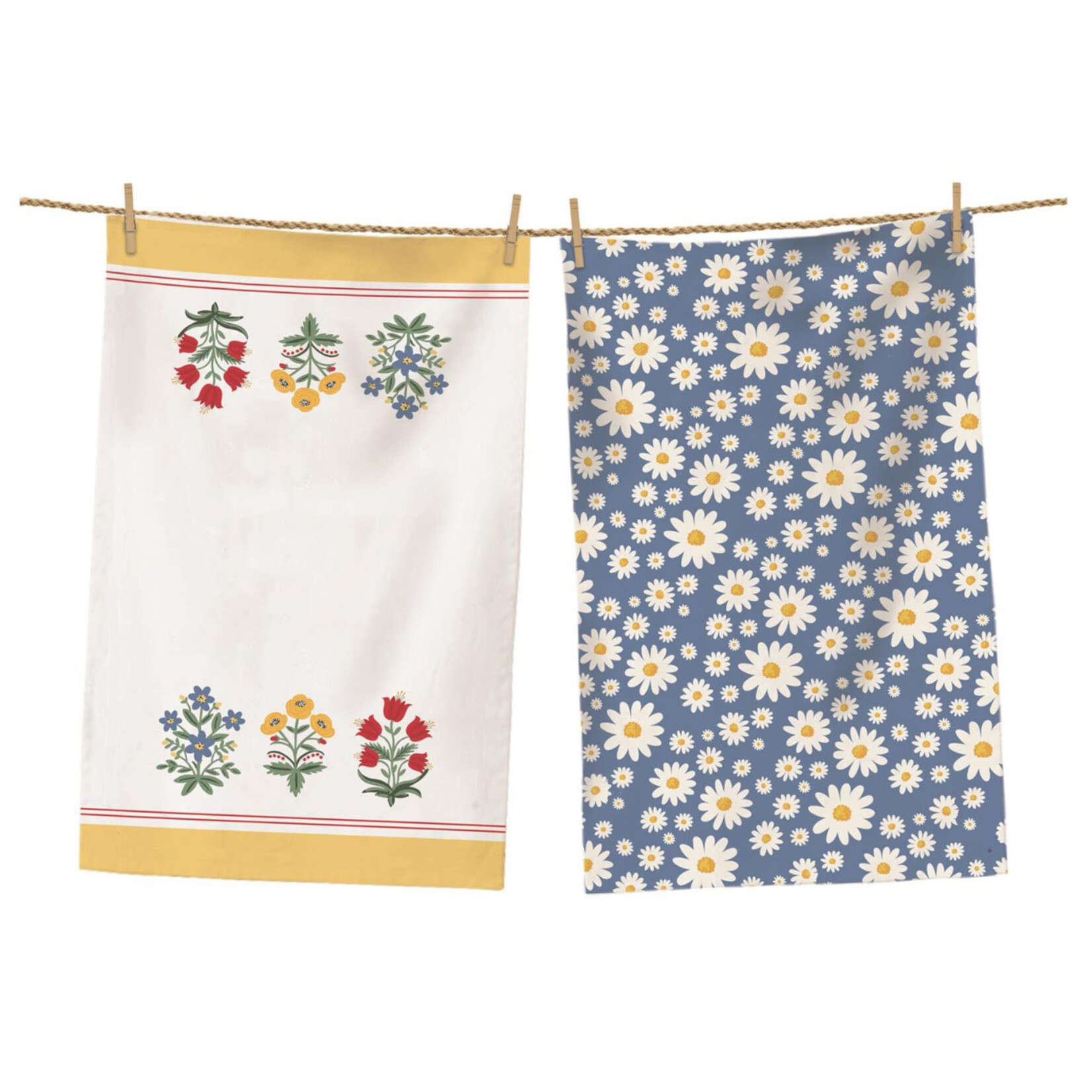 Audrey’s Floral Tea Towel Set