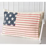 Audrey’s Distressed American Flag Pillow