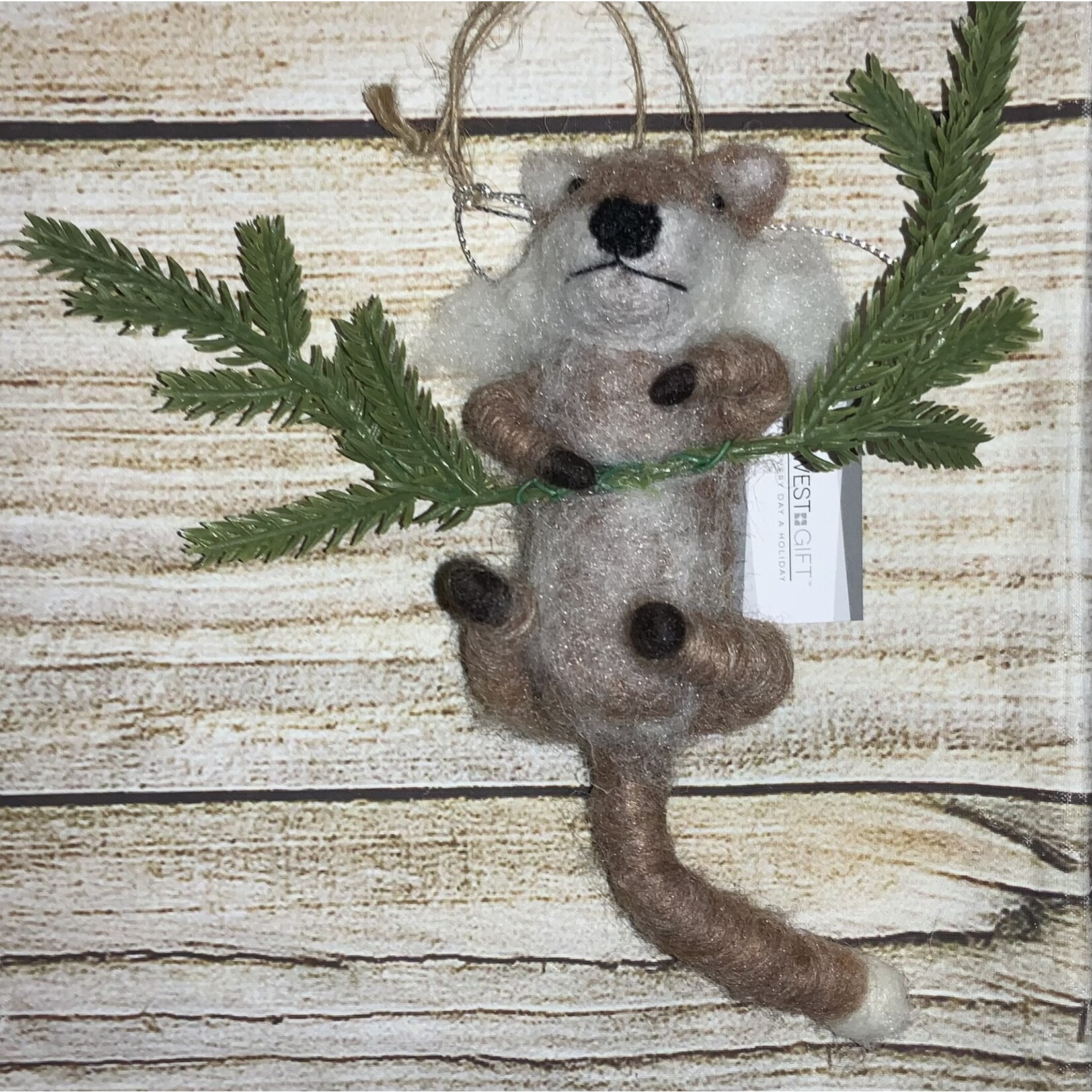 Ganz Ganz Woodland Felt Fox Ornament