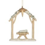 Ganz Baby Jesus in a Manger Ornament