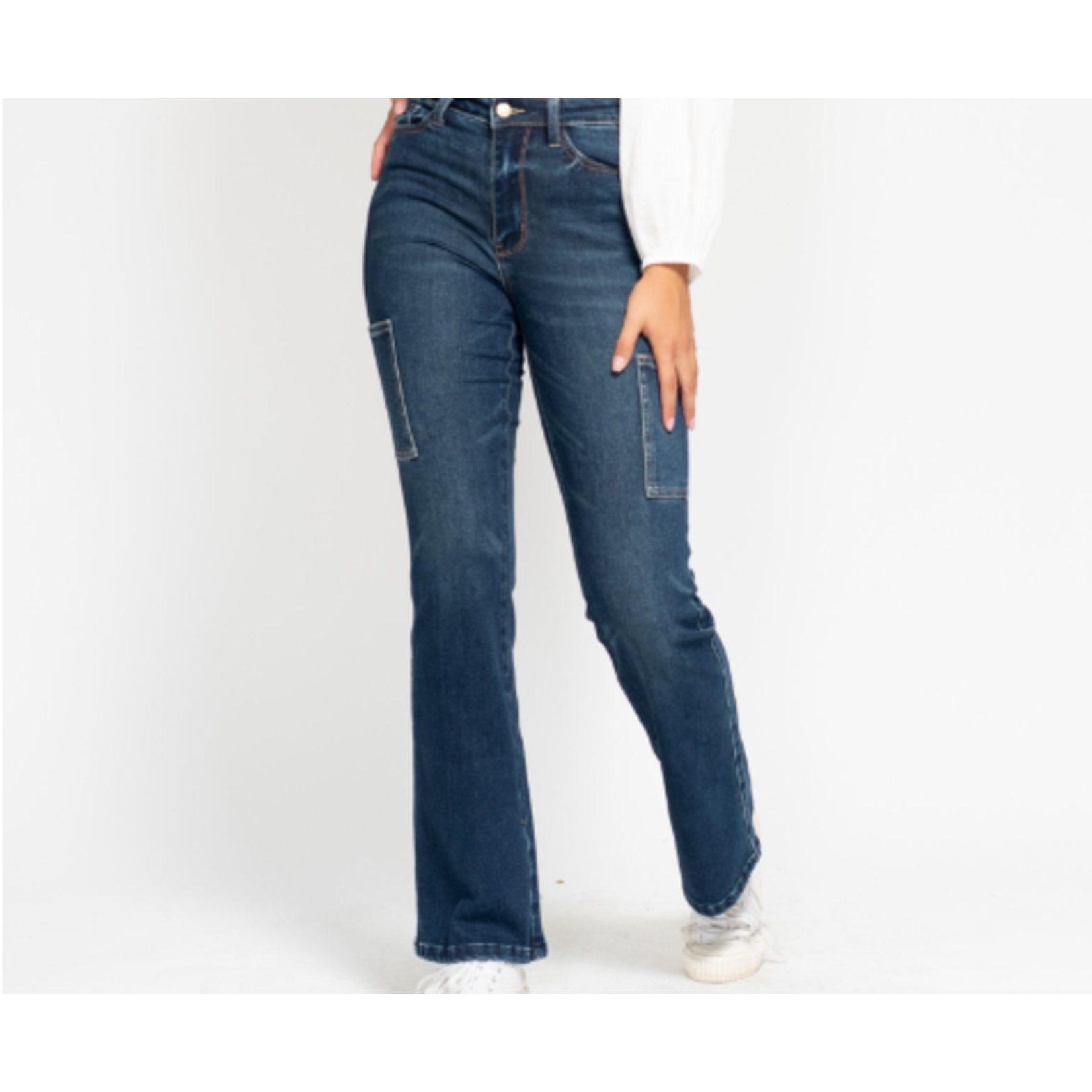Judy Blue Judy Blue High Waisted Cargo Bootcut 88872