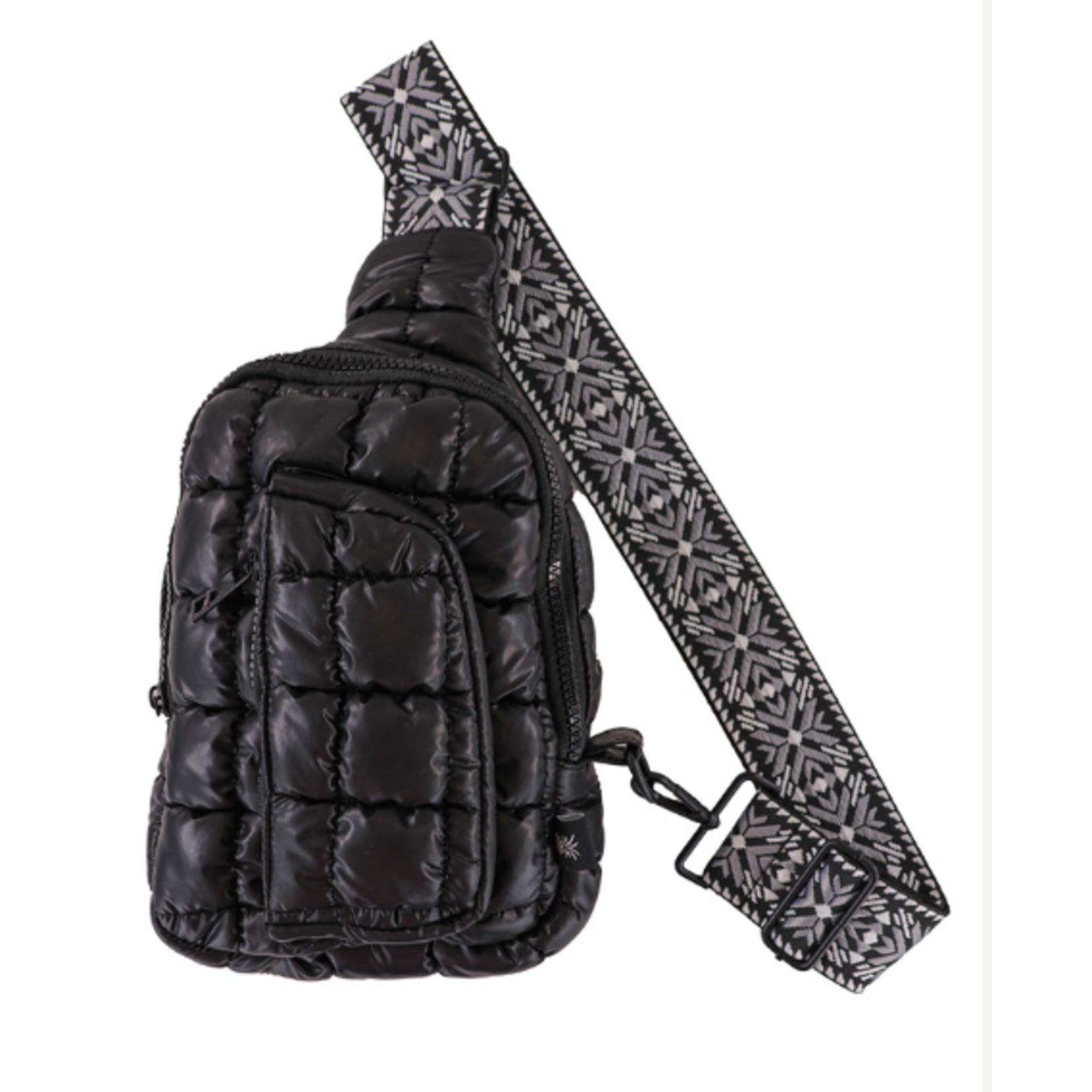 Simply Southern Simply Southern Puff Sling Bag Black