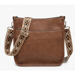 Jen & Co Jen & Co Posie Crossbody Brown M2168