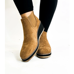 Corkys Corkys Love You a Latte Wedge Tobacco Faux Suede