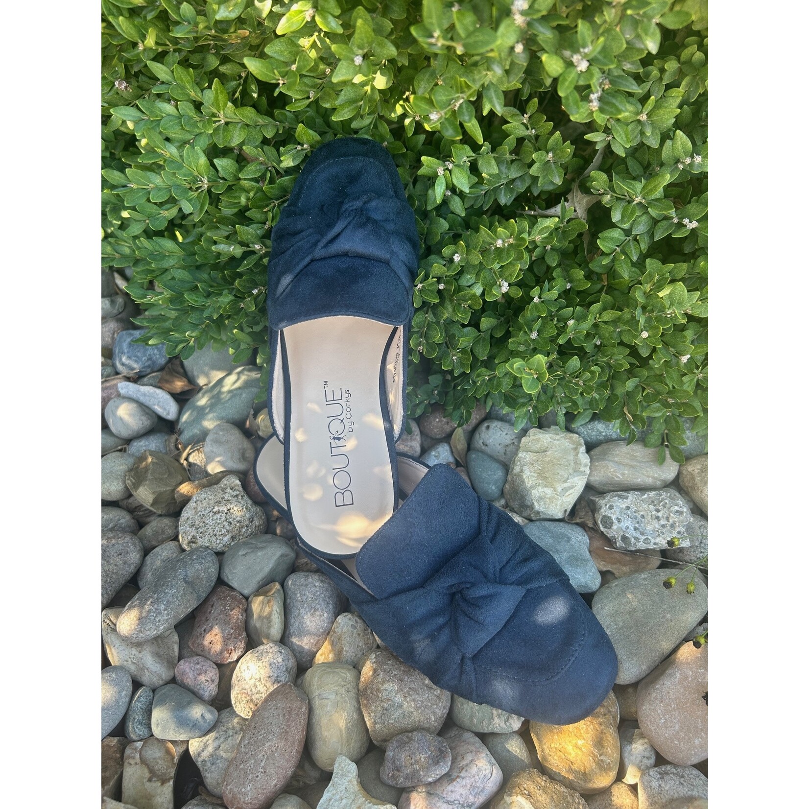 Corkys Corky's Cider Knotted Mule Navy